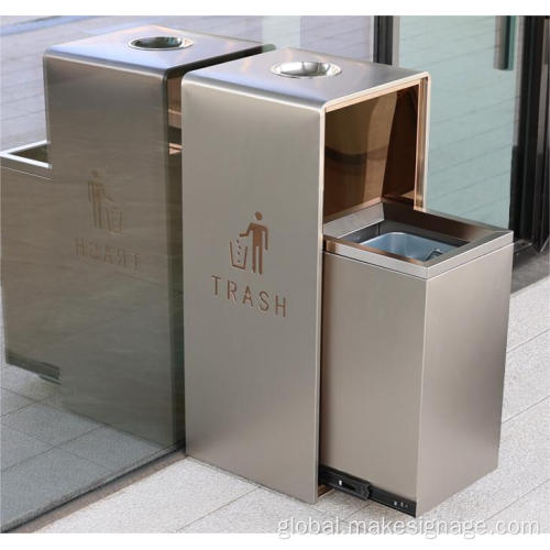 Multi-Compartment Trash Bins Sustainable Waste Bins Factory